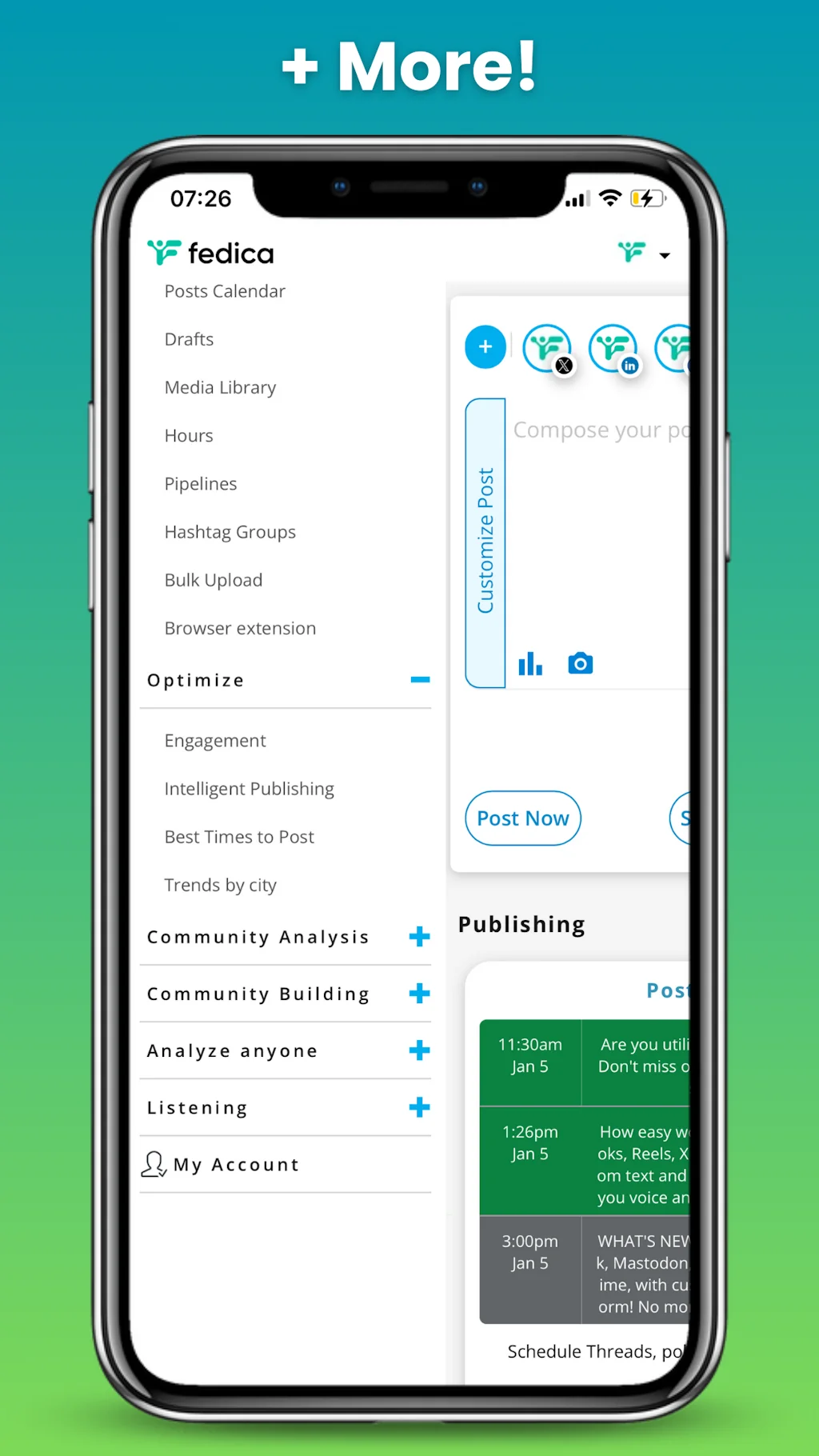 Fedica Mobile: Social Media Growth  screenshot 11 of 11