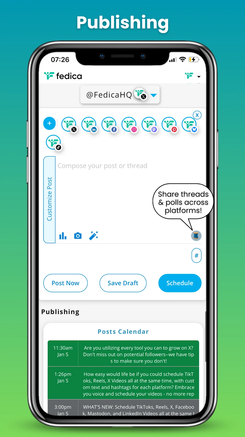 Fedica Mobile: Social Media Growth  screenshot 3 of 11