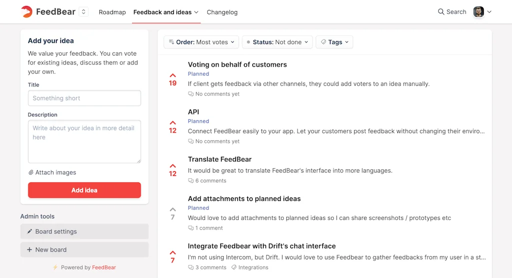 FeedBear screenshot 4 of 5