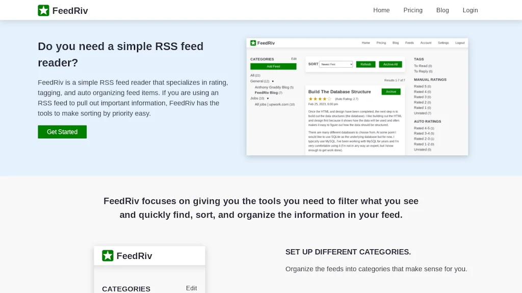 FeedRiv screenshot 1 of 1