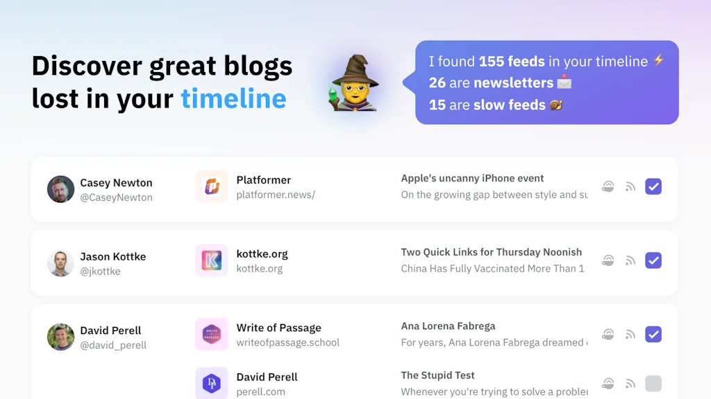 Feeds Mage screenshot 1 of 3