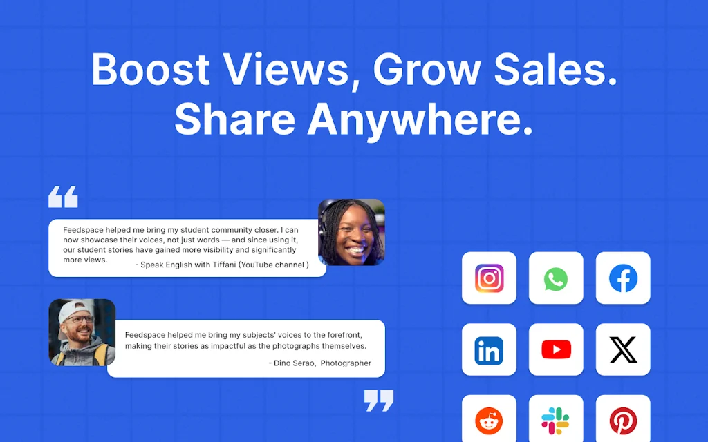 Testimonial Chrome Extension - Feedspace screenshot 2 of 2