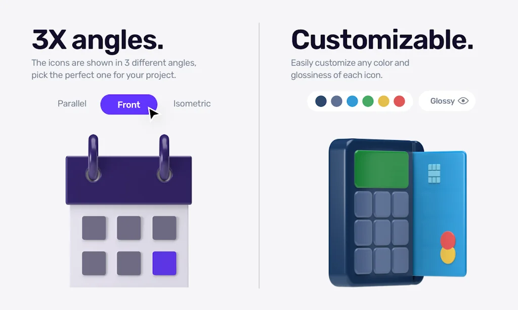 Feenancy 3D icons screenshot 4 of 7