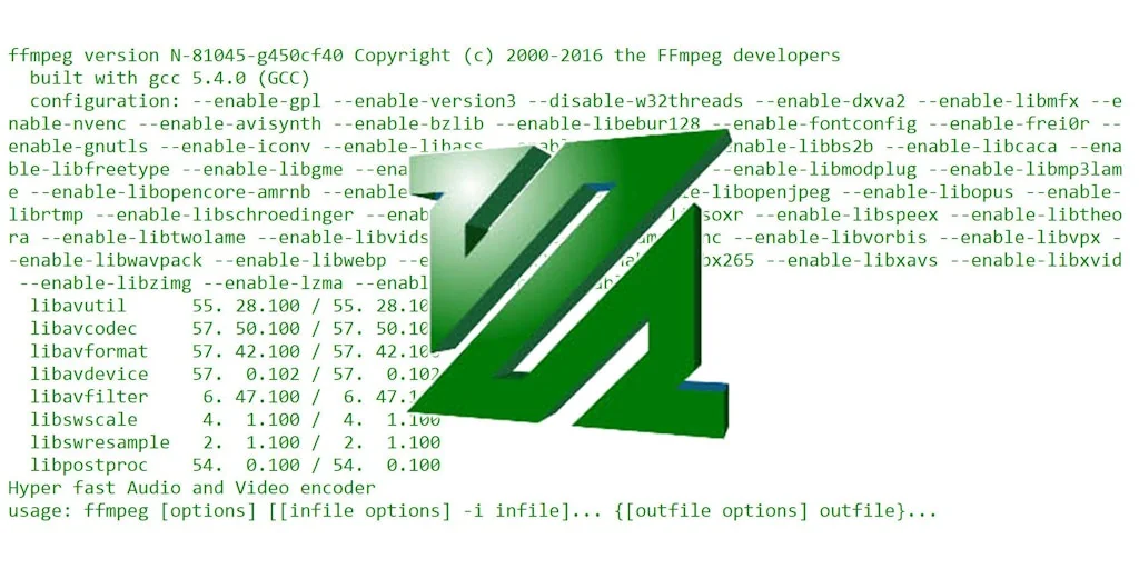FFmpeg screenshot 2 of 2