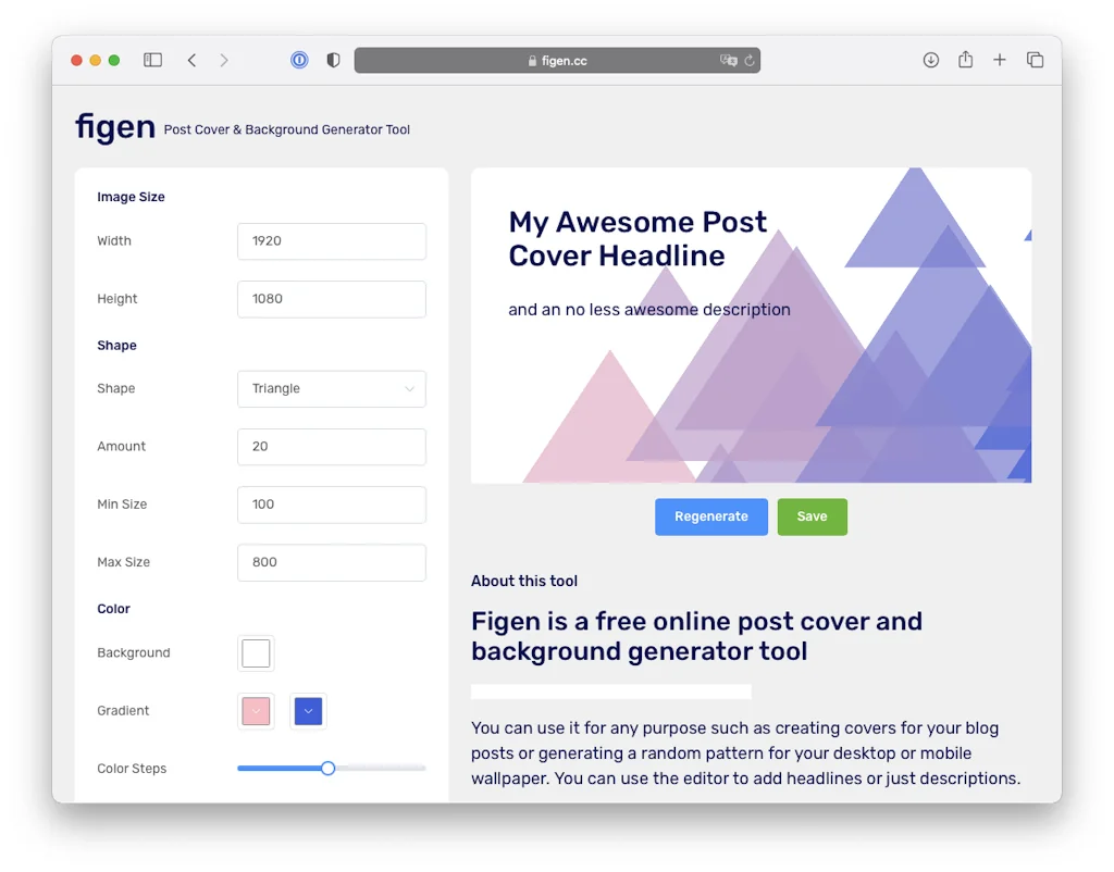 Figen screenshot 1 of 3