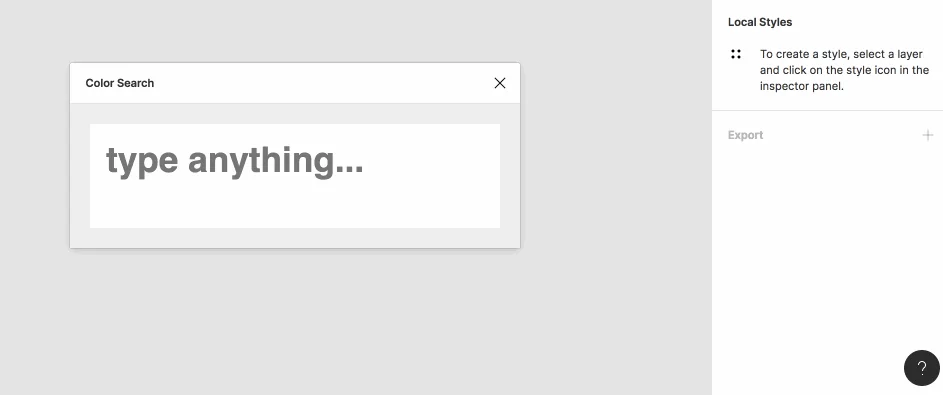 Figma Color Search screenshot 1 of 2