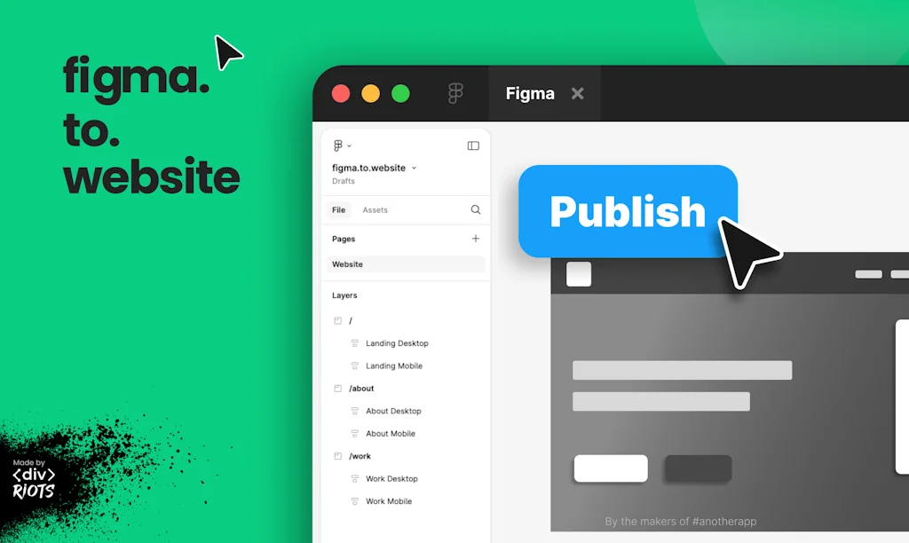 figma.to.website screenshot 1 of 6