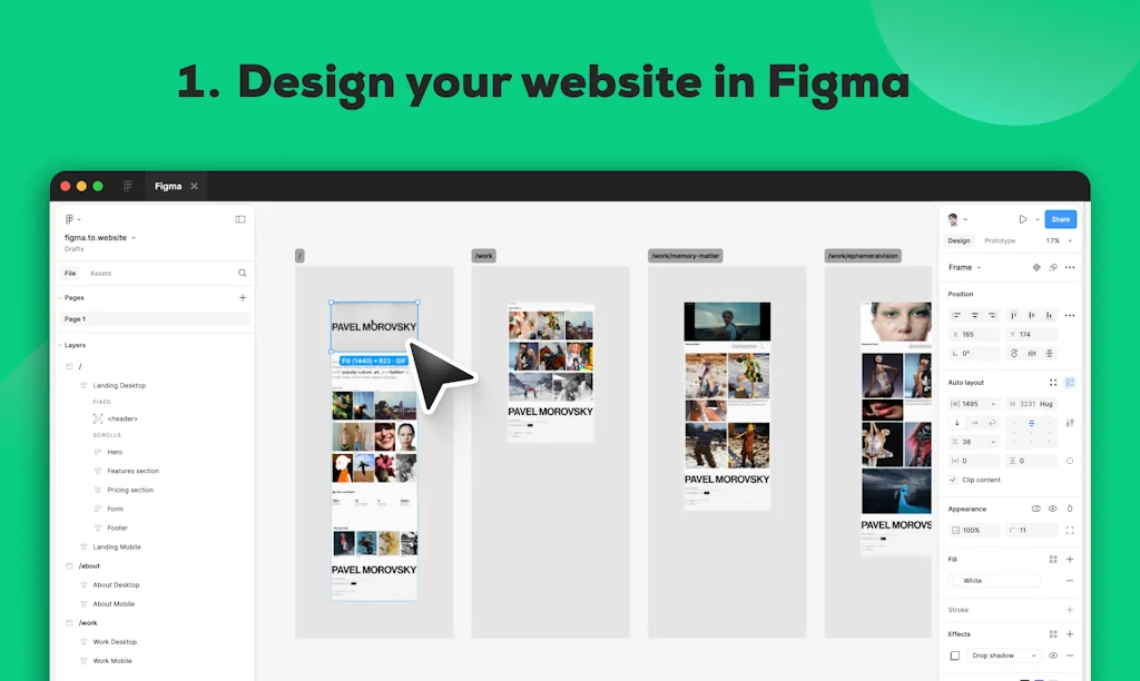 figma.to.website screenshot 2 of 6