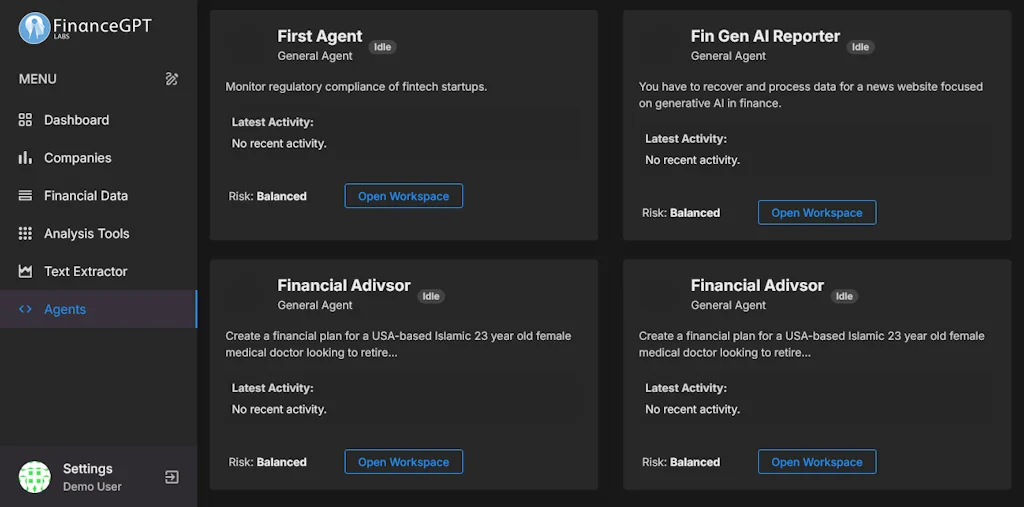 FinanceGPT screenshot 3 of 4