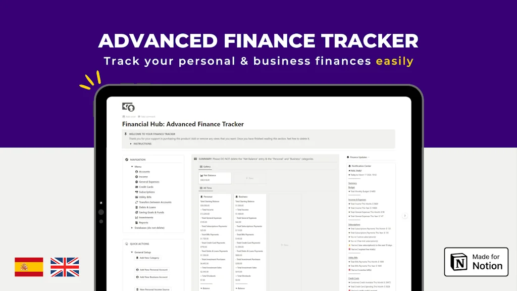 Financial Hub: Advanced Finance Tracker screenshot 3 of 10