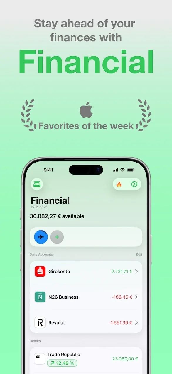 Financial - Manager & Tracker screenshot 1 of 3