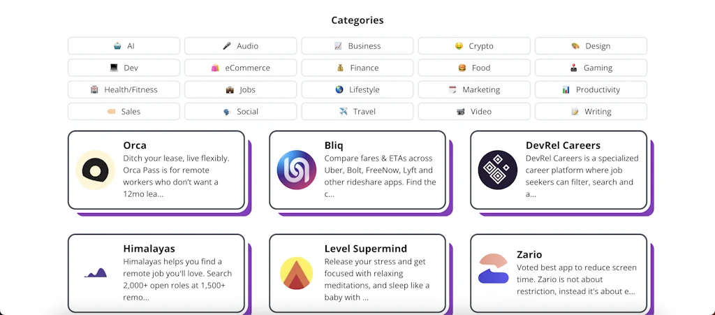 findcool.tools screenshot 1 of 2