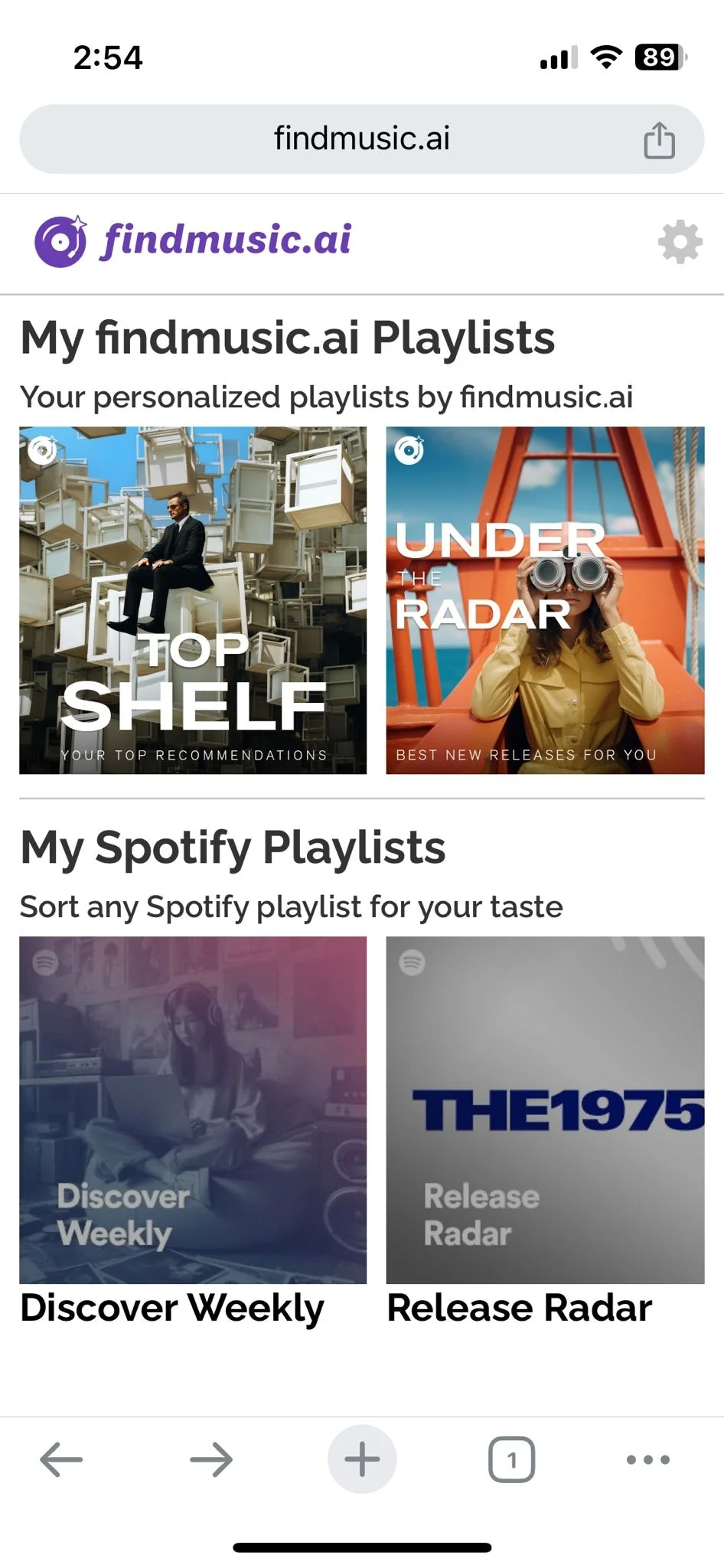findmusic.ai screenshot 1 of 5