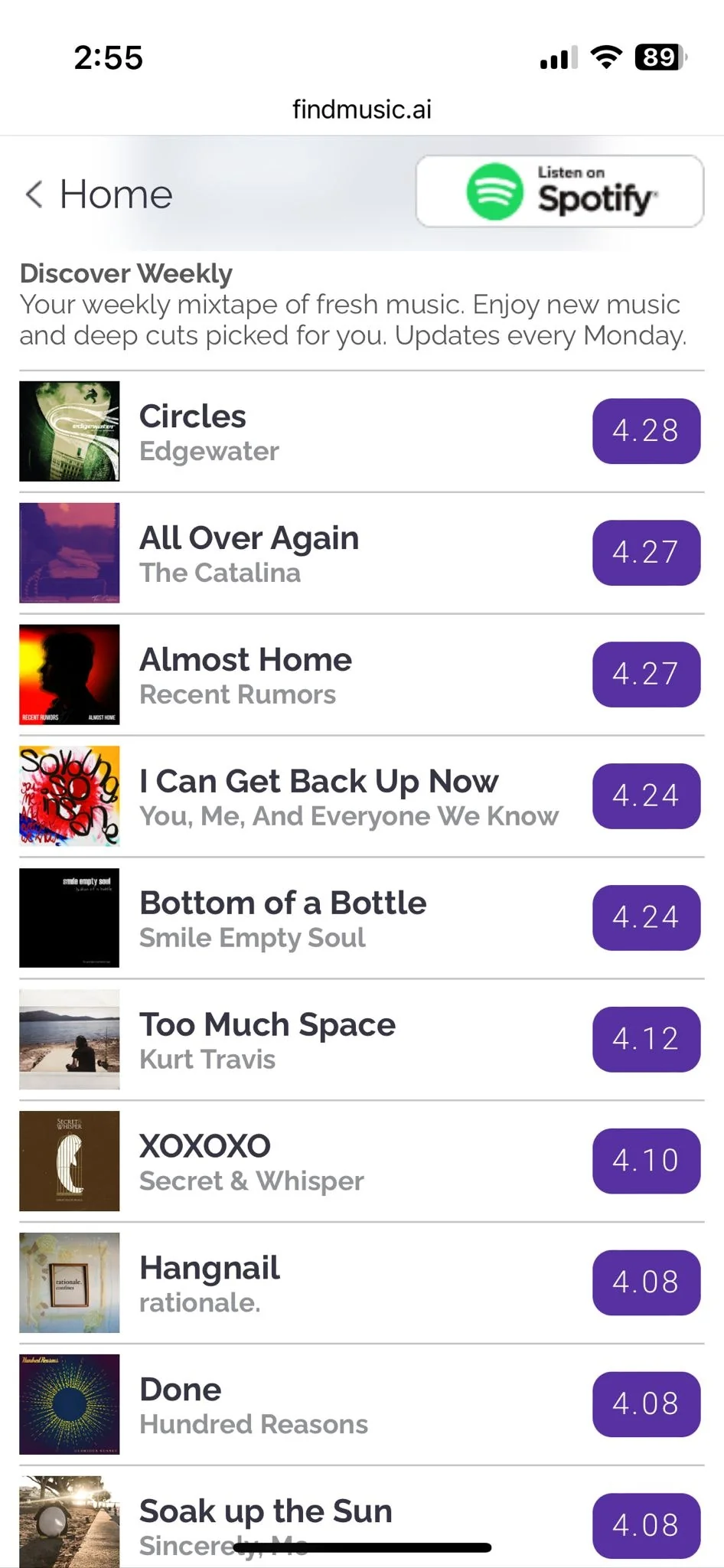 findmusic.ai screenshot 2 of 5