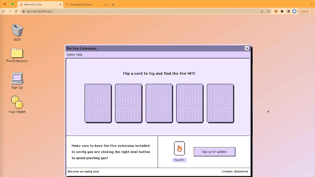 Fire - Web3 Chrome Extension screenshot 2 of 5