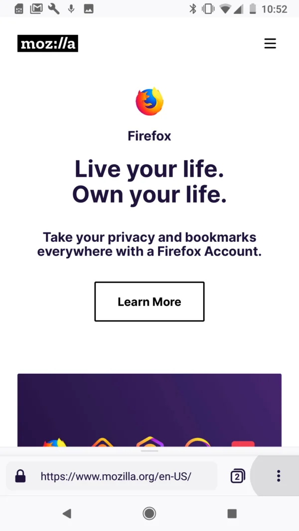 Firefox Preview screenshot 4 of 4