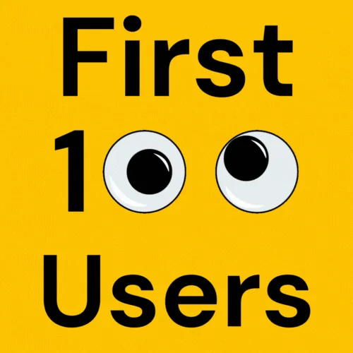 First 100 Users logo
