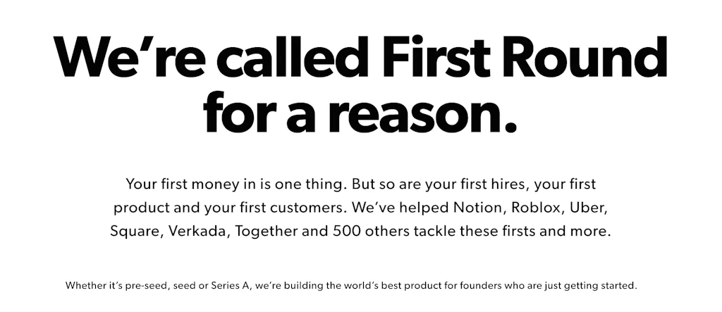 First Round screenshot 1 of 1