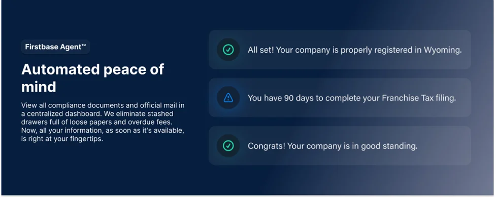 Firstbase.io screenshot 1 of 4