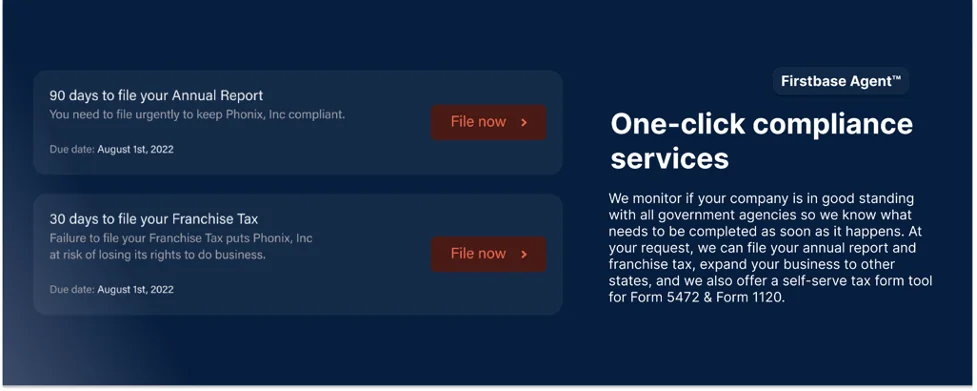 Firstbase.io screenshot 2 of 4