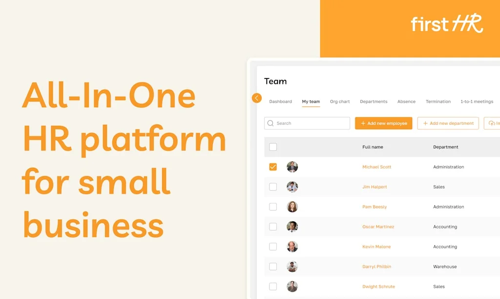 FirstHR screenshot 1 of 3