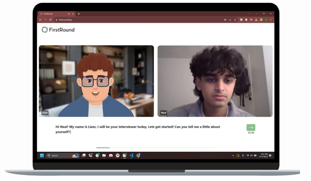 FirstRound screenshot 1 of 2