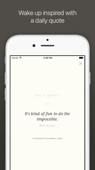 Five Minute Journal screenshot 2 of 6