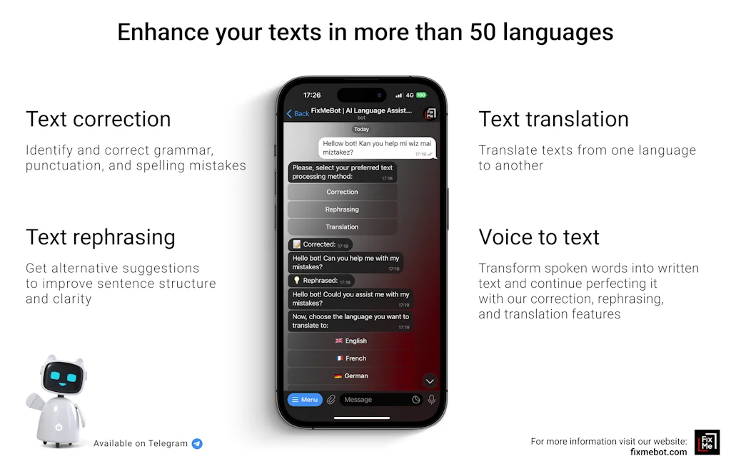FixMeBot screenshot 2 of 3