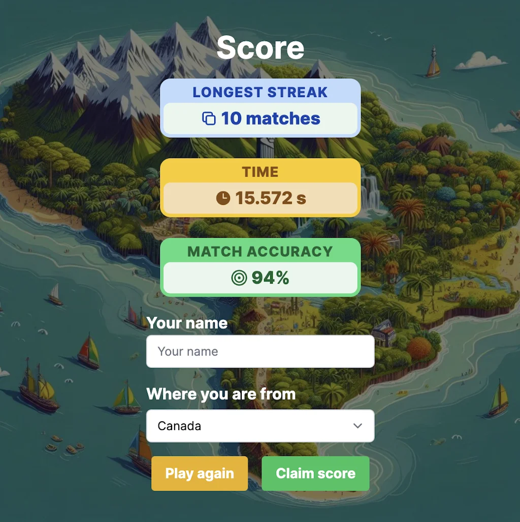 Flag Match screenshot 4 of 10