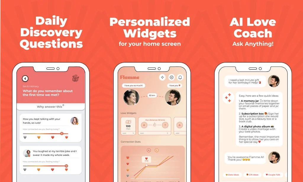 Flamme – The AI Couples App screenshot 2 of 3