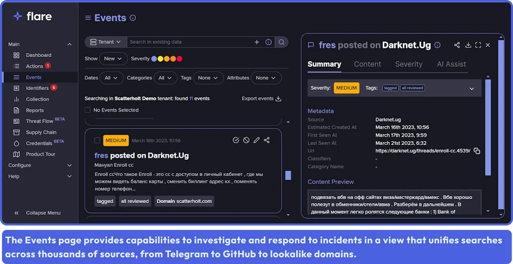 Flare Threat Exposure Management screenshot 3 of 7