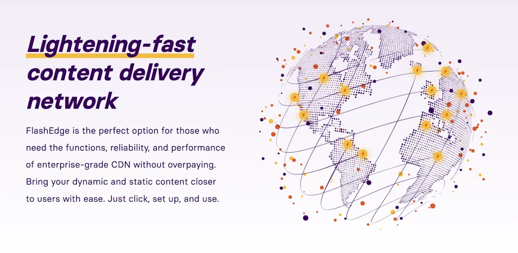 FlashEdge CDN screenshot 1 of 3