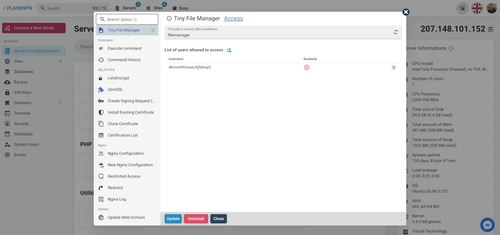 FlashPanel screenshot 13 of 18