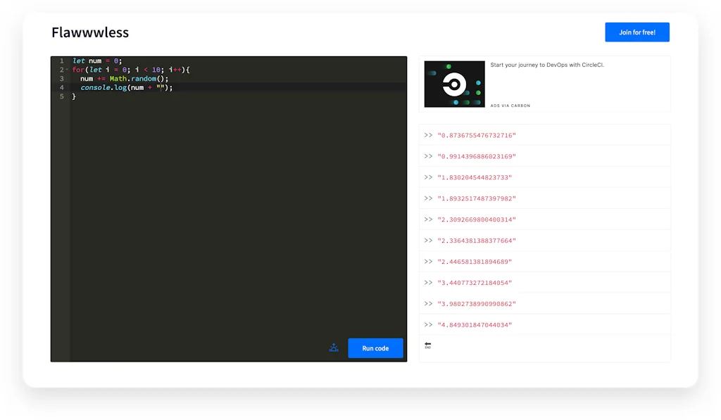 Flawwwless screenshot 1 of 2