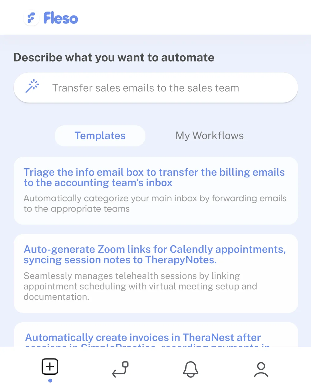 Fleso screenshot 1 of 4