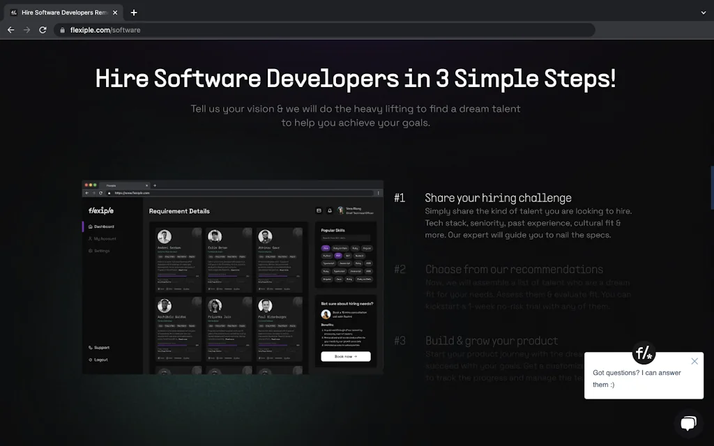 Flexiple screenshot 2 of 3