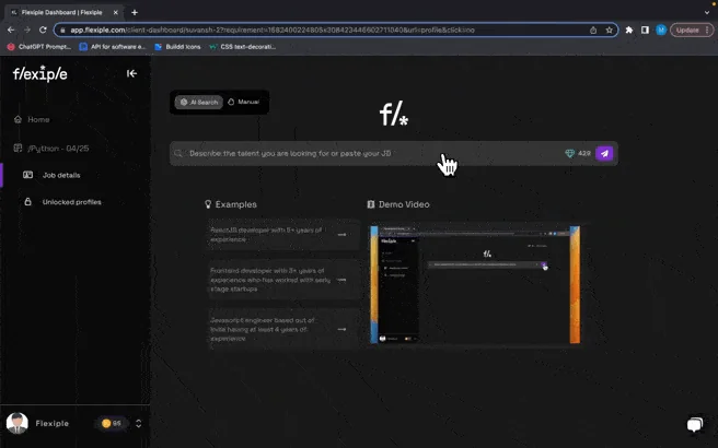 Flexiple screenshot 3 of 3