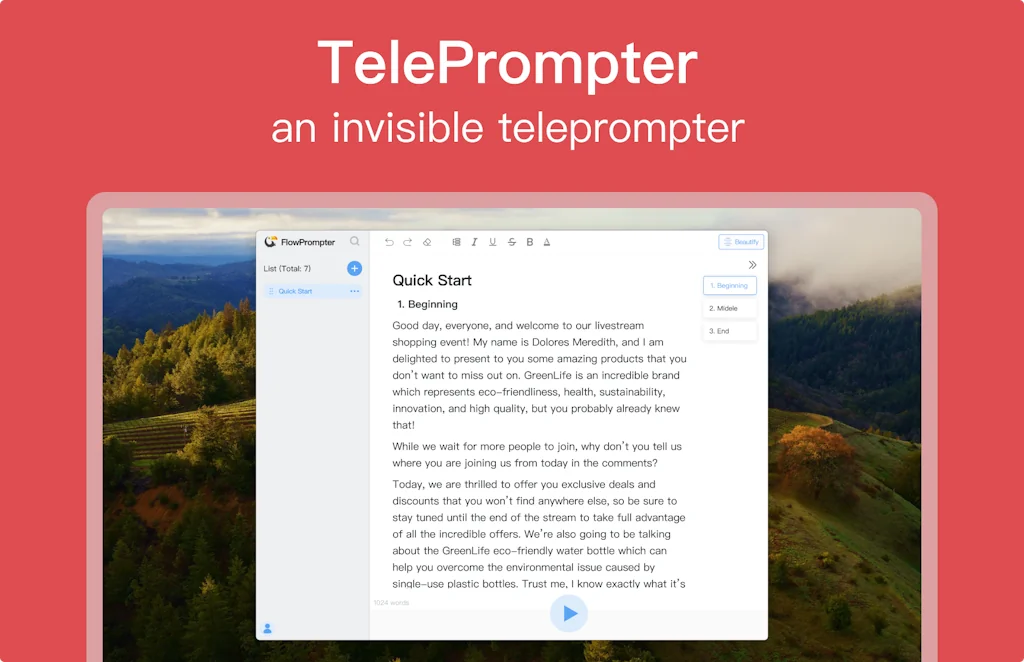 FlowPrompter screenshot 3 of 5