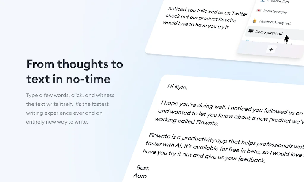 Flowrite screenshot 3 of 6
