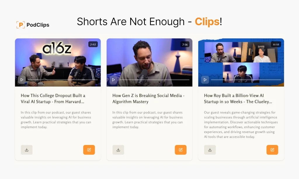 PodClips screenshot 3 of 6