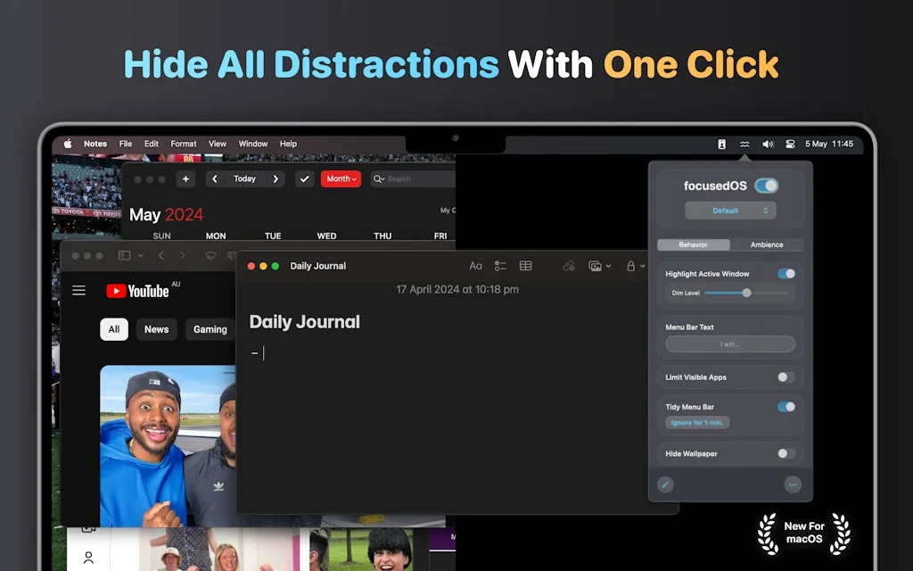 focusedOS screenshot 1 of 4