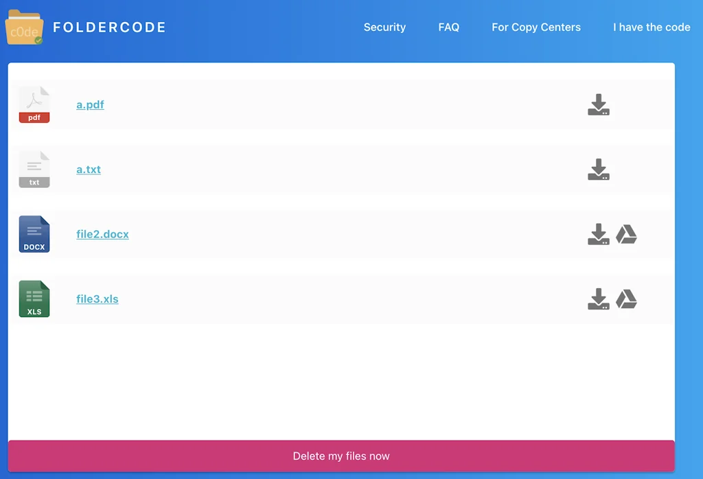 FolderCode screenshot 3 of 3