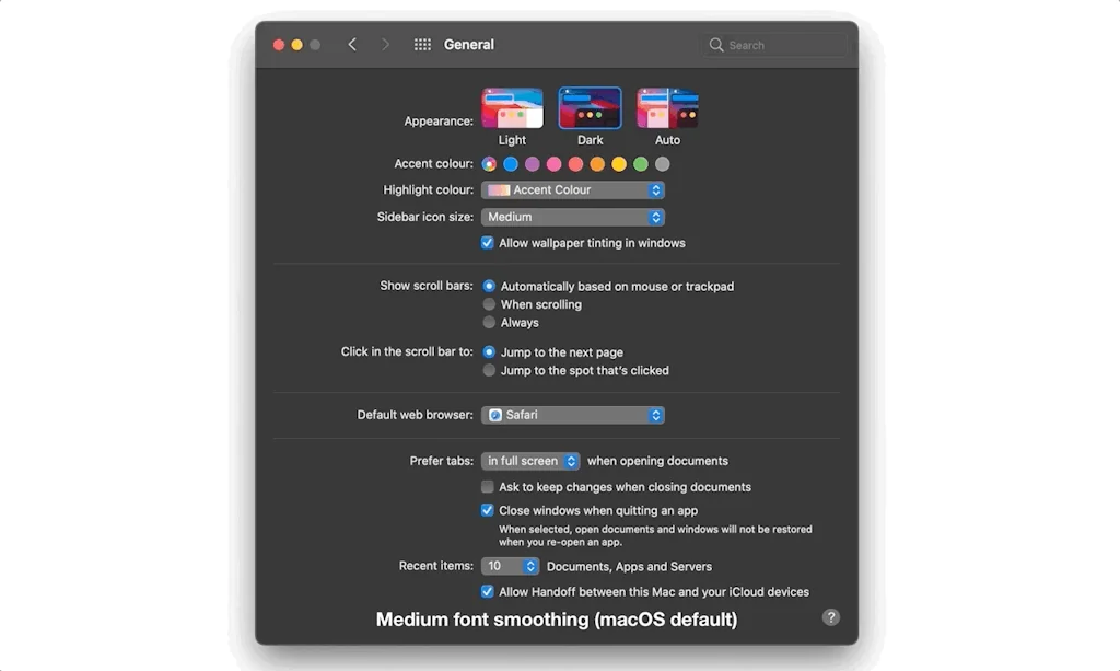 Font Smoothing Adjuster screenshot 2 of 2