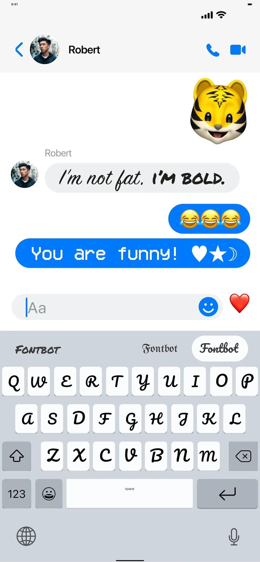 Fonts Air - Font keyboard screenshot 1 of 3