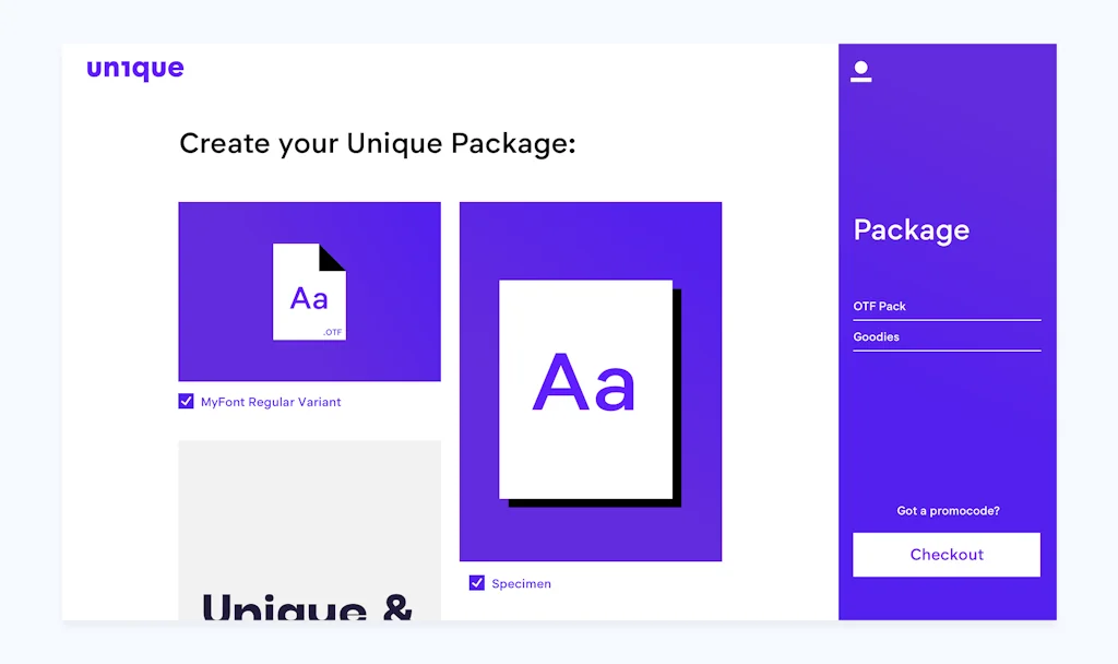 fontsbyUnique screenshot 2 of 8