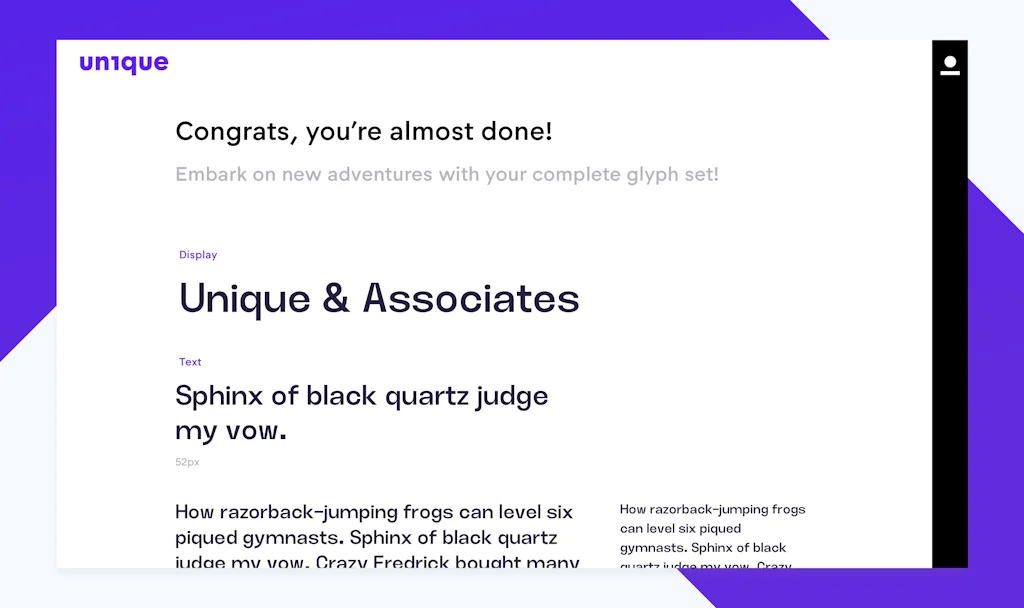 fontsbyUnique screenshot 3 of 8