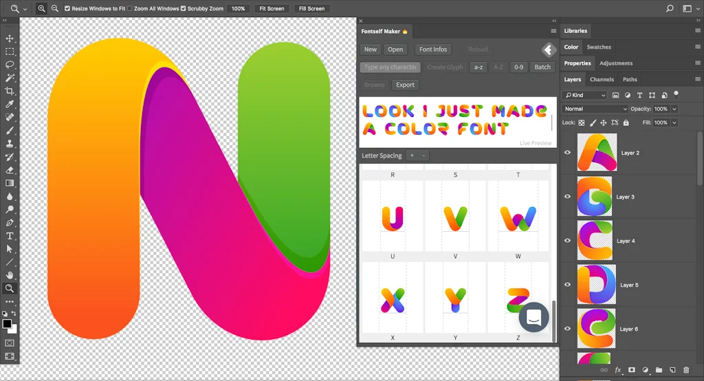 Fontself screenshot 1 of 3