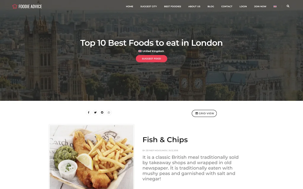 Foodie Advice screenshot 2 of 6