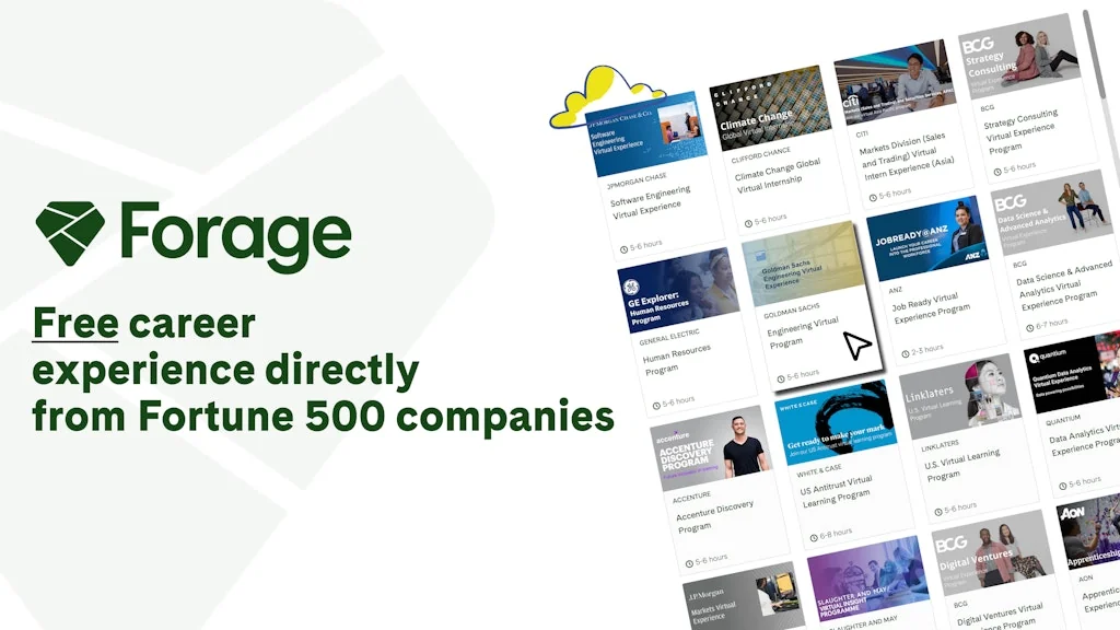 Forage Job Simulations screenshot 1 of 7