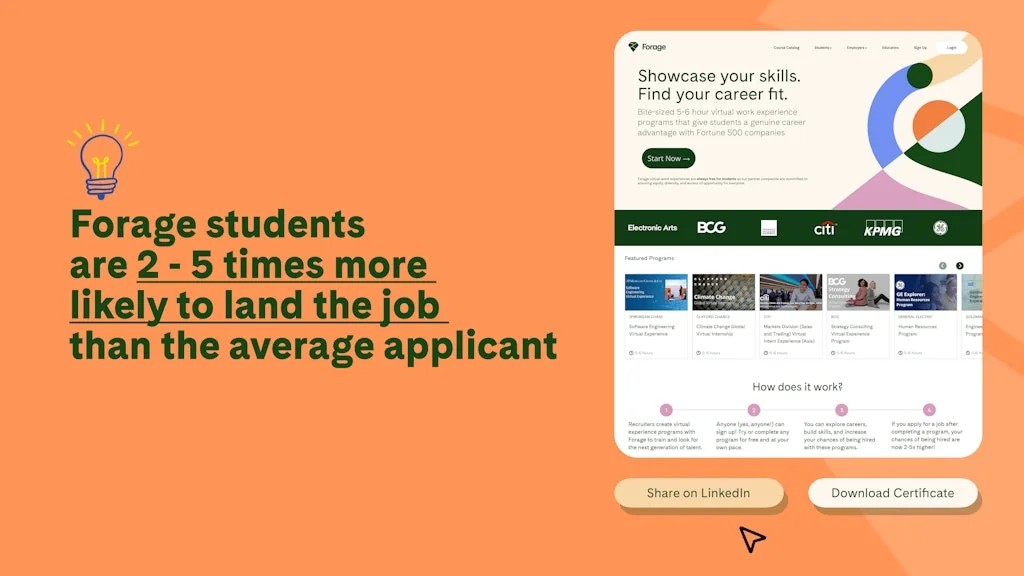 Forage Job Simulations screenshot 6 of 7